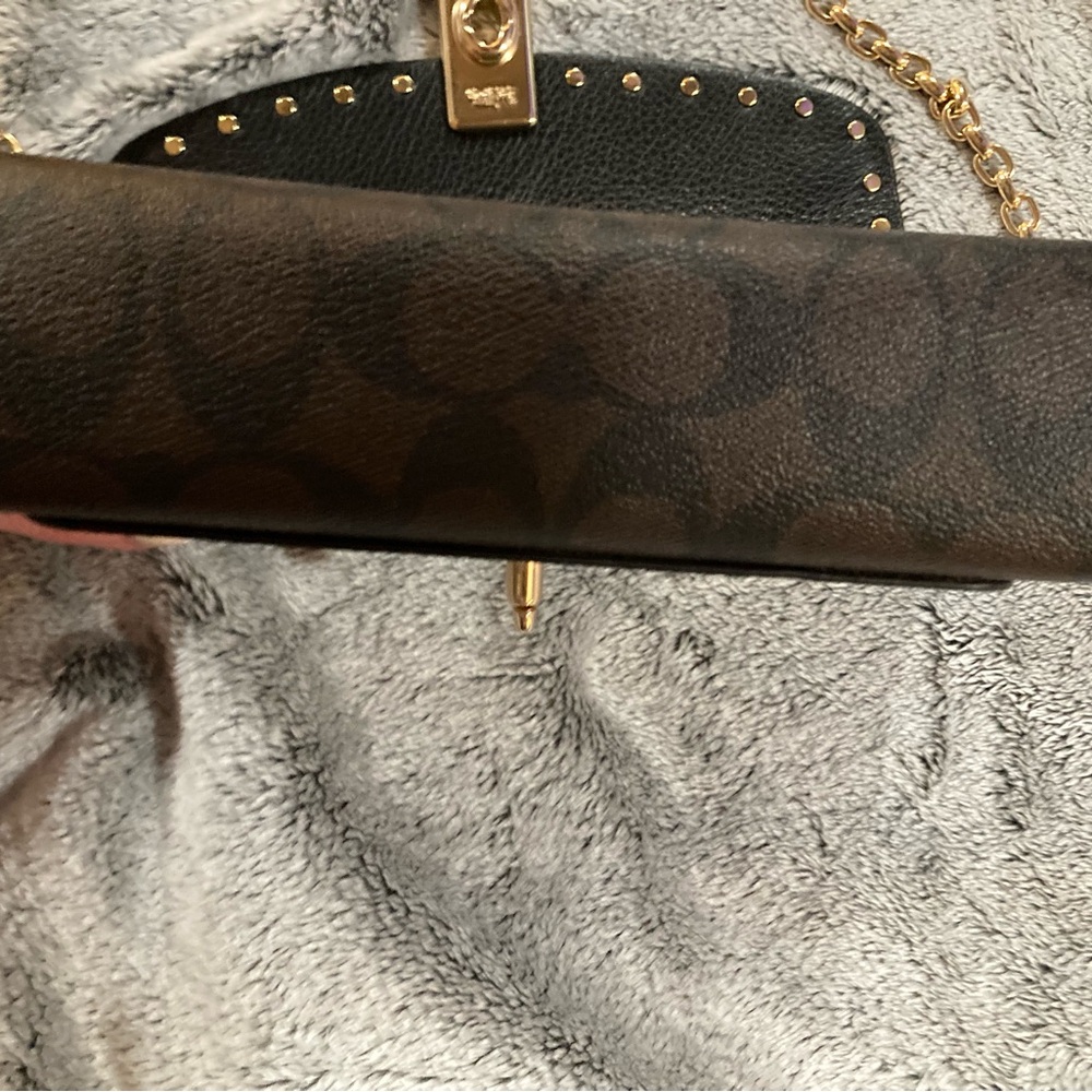 Coach 1941 lane snakeskin color block with rivets crossbody bag and jade wallet - Picture 13 of 13